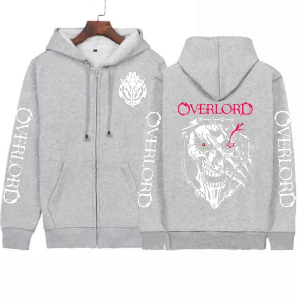 Overlord Cosplay Horror Skull Hoodie Ainz Zip Up (ONLINE ORDER ONLY)