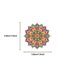 50PCS Colorful Mandala Pattern PVC Stickers for Car Suitcase Car Helmet Luggage Graffiti Sticker For Phone Case Home Decals (Online Order Only)