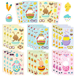 Easter Rabbit Puzzle Stickers DIY Jigsaw Toys for Kids Party Decoration (ONLINE ORDER ONLY)