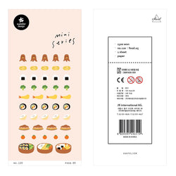 Korean Import Original Suatelier Daily Stickers Scrapbooking Diy Journal Stationery Sticker Children Decor Art Supply (Online Order Only)