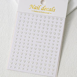 1Sheet Laser Star Nail Stickers 3D Metallic Mirror Gold/Silver Irregular Star Manicure Decals Y2K Self Adhesive Nails Decoration (ONLINE ORDER ONLY)