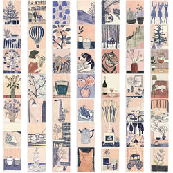55PCS Abstract Art Waterproof Stickers Pvc Decals For Guitars Phone Computer Skateboards Vinyl Waterproof Stickers﻿ (ONLINE ORDER ONLY)