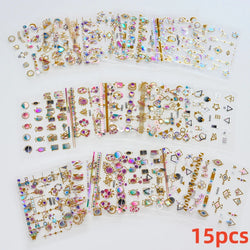 30pcs 3D Daisy Design Nail Art Sticker Set Acrylic Sanding Colorful Floral Decals Self-Adhesive Nail Art Supplies DIY Manicure * (ONLINE ORDER ONLY)