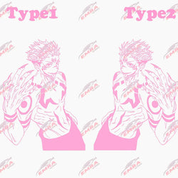 Anime Large Stickers For Car Sticker Handsome Boy Window Body Hood Decoration Die Cutting Waterproof Prevent PVC Vinyl Decals (ONLINE ORDER ONLY)