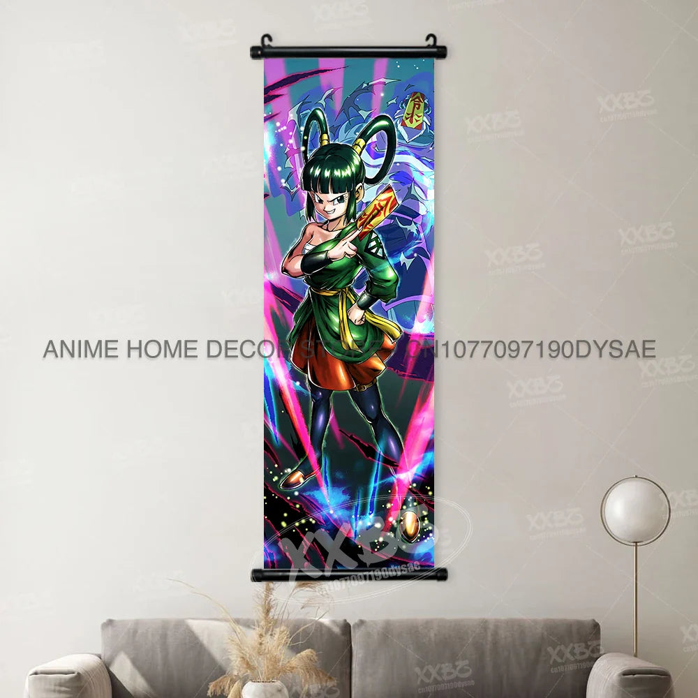 Dragon Ball Posters: Goku & Vegeta Anime Wall Scrolls (ONLINE ORDER ONLY)