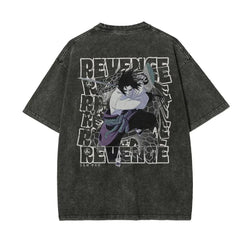 Naruto Washed T-Shirt: Retro 2026 Japanese Cotton Tee (ONLINE ORDER ONLY)