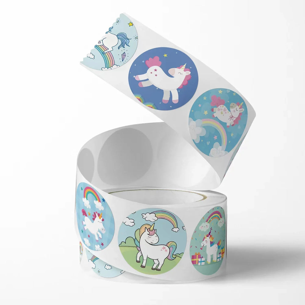 100-500pcs Cute Cartoon Animal Stickers Kids Rewards Labels Encouragement Scrapbook Decorative Stationery Stickers (ONLINE ORDER ONLY)