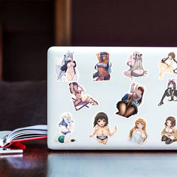 10/30/50pcs Anime Sexy Girl Bunny Waifu Hentai Stickers Deacls Skateboard Laptop DIY Motorcycle Bike Car Cool Waterproof Sticker (ONLINE ORDER ONLY)