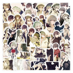 50pcs Saint Cecilia Pastor Lawrence Anime Stickers for Laptop, Phone, Water Bottle, Suitcase, Refrigerator, Stationery Decoration (Online Order Only)