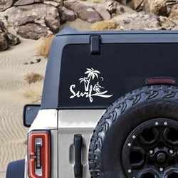 "SURF"Stickers, Add a Touch of Summer Magic to Your Car with Stylish Car Accessories in this summer. (ONLINE ORDER ONLY)