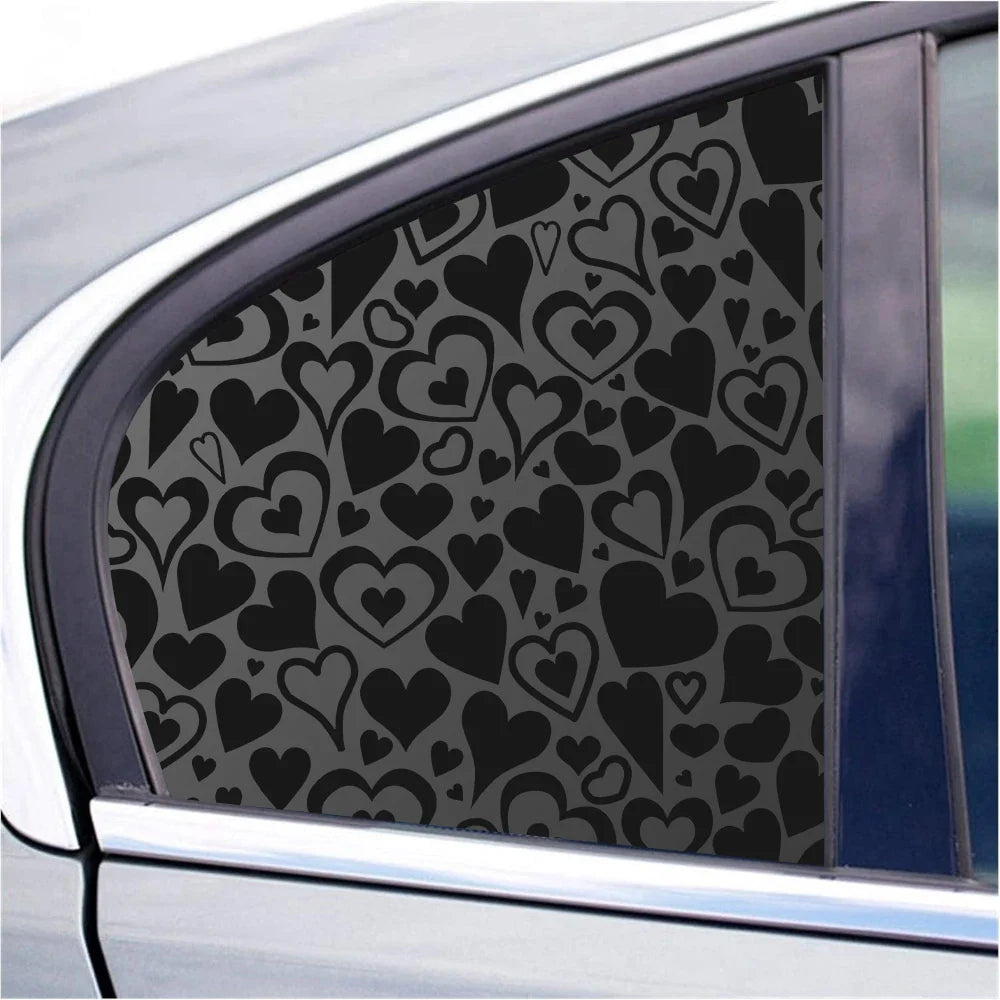 Love Design Quarter Window Car Sticker Suitable for Most Vehicles Decoration Accessories Die Cutting Waterproof Vinyl Decals (ONLINE ORDER ONLY)
