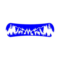 Snowboard For Car Sticker Computer Laptop Stickers Accessories Decorations Bumper Window Die Cutting Vinyl PVC Decals (ONLINE ORDER ONLY)