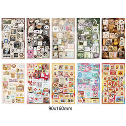 6pcs/10pcs Set Y2K Random Cute Glitter Laser Sticker for Phone Camera Luggage Journal Sticker Kawaii Decoration Sticker Gift (ONLINE ORDER ONLY)