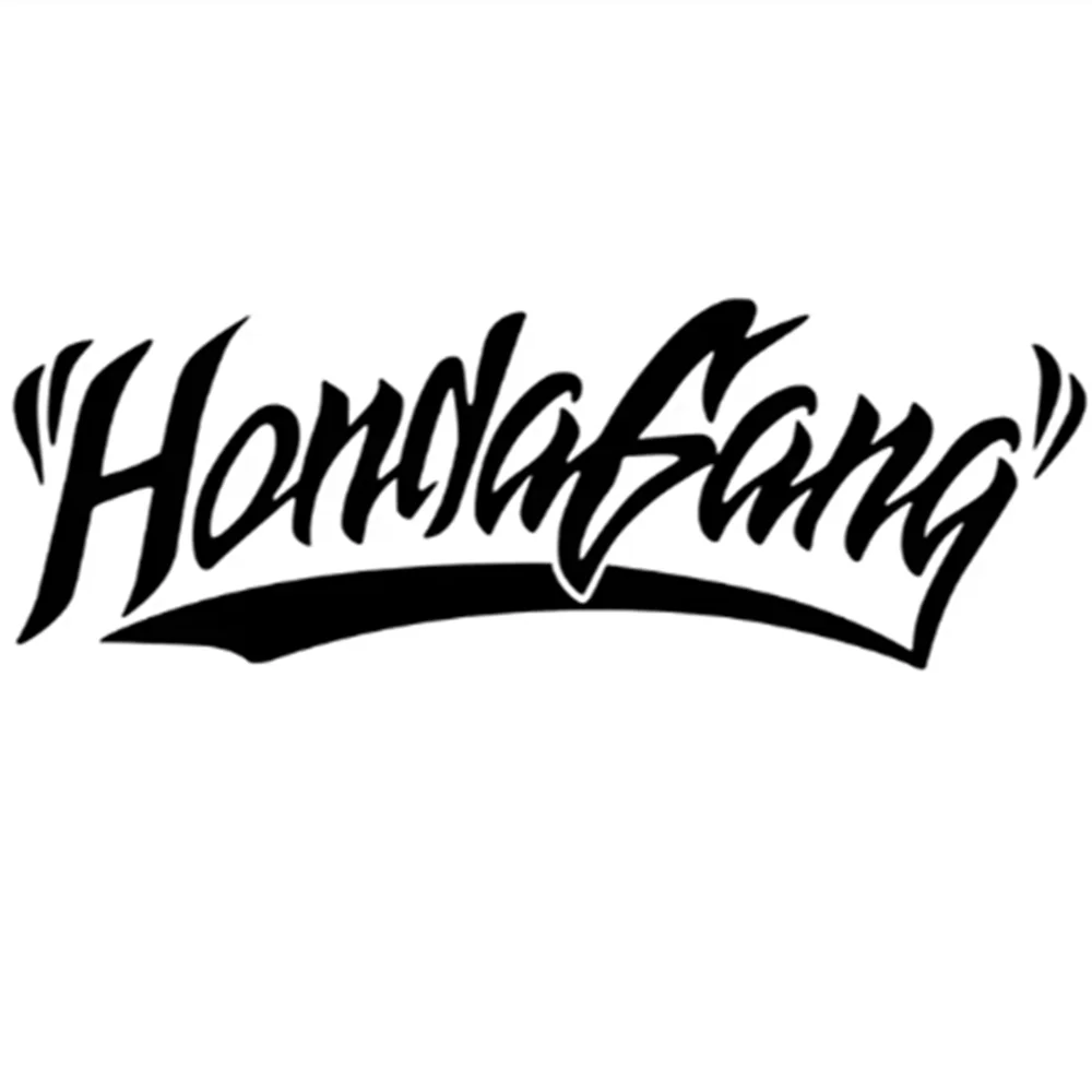 HondaGang DIY Car Front and Rear Windshield Stickers Waterproof Auto Door Vinyl Film Decals Decoration Accesorios Para Vehículos (ONLINE ORDER ONLY)