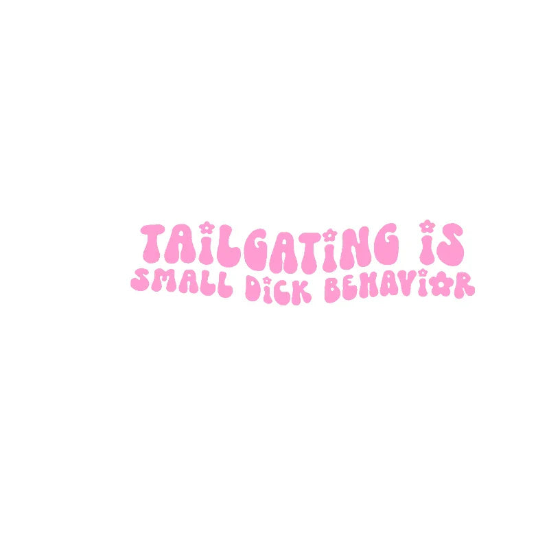Interesting Text Car Sticker for Bumper Window Decoration Fashionable Humor Decal External Accessories Waterproof  Vinyl Decals (ONLINE ORDER ONLY)
