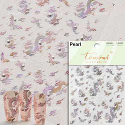 White Pink Baby Child Angel Wing Heart Bowknot Leaves Key Star Cupid's Arrow Archery Adhesive Nail Art Stickers Manicure Decals (ONLINE ORDER ONLY)