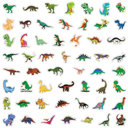 50/110Pcs Cute Cartoon Dinosaur Series Tyrannosaurus Rex Children's Graffiti Stickers Luggage Skateboard Computer DIY Stickers (ONLINE ORDER ONLY)