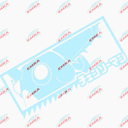Anime Car Sticker  Exterior Accessories Bodywork Styling Decoration Automobile Parts Cute For Chainsaw Man PVC Vinyl Decal (ONLINE ORDER ONLY)