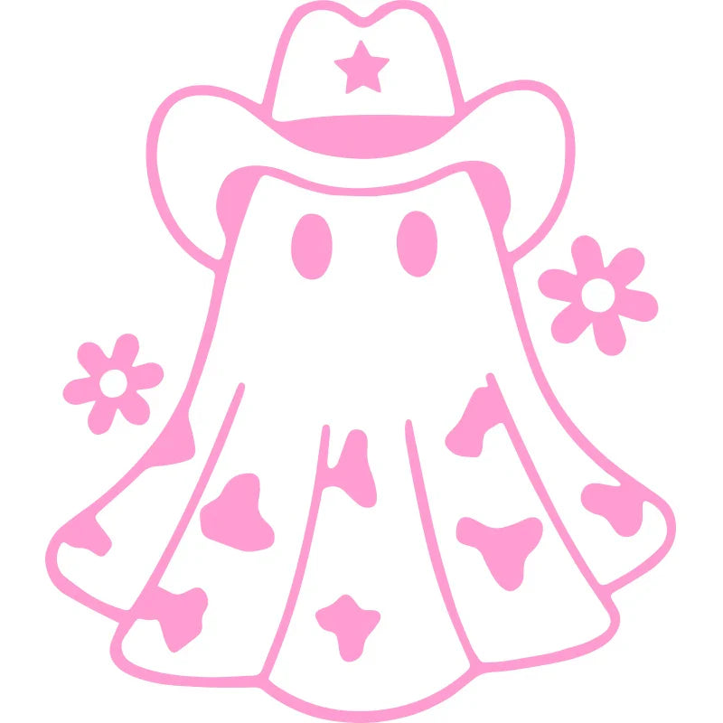 Anime Cowboy For Car Stickers Ghost Laptop Sticker Decoration Bumper Rear Window Fashion Stickers Creative Sport PVC Vinyl Decal (ONLINE ORDER ONLY)