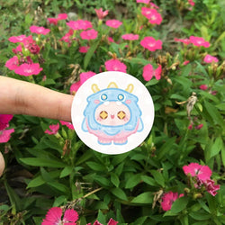 500Pcs/Roll Cartoon Cute Sticker Children Reward Encouragement Sticker Birthday Party Gift Packaging Sealing Decor Lables (Online Order Only)