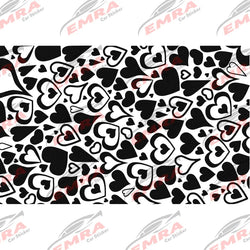 Love Design Quarter Window Car Sticker Suitable for Most Vehicles Decoration Accessories Die Cutting Waterproof Vinyl Decals (ONLINE ORDER ONLY)