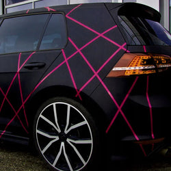 JDM Movement Car Sticker For Full Body Car Decoration Competition Style Striped Sticker Accessories Die Cutting PVC Vinyl Decals (ONLINE ORDER ONLY)