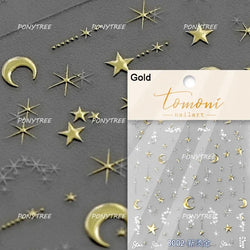 Colorful Geometric Gem Wing Love Heart Bowknot Moon Star Figure Totem Line Retro Self Adhesive Nail Art Stickers Manicure Decals (ONLINE ORDER ONLY)