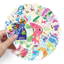 10/30/50pcs Cartoon Happy Tree Friends Stickers Laptop Bike Travel Luggage  Funny Graffiit Sticker Decals for Kids Toy Wholesale (ONLINE ORDER ONLY)