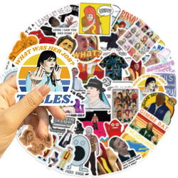 50pcs I Think You Should Leave Stickers Waterproof Stickers Decals For Car Motorcycle Laptop Luggage Water Bottle Decor (ONLINE ORDER ONLY)