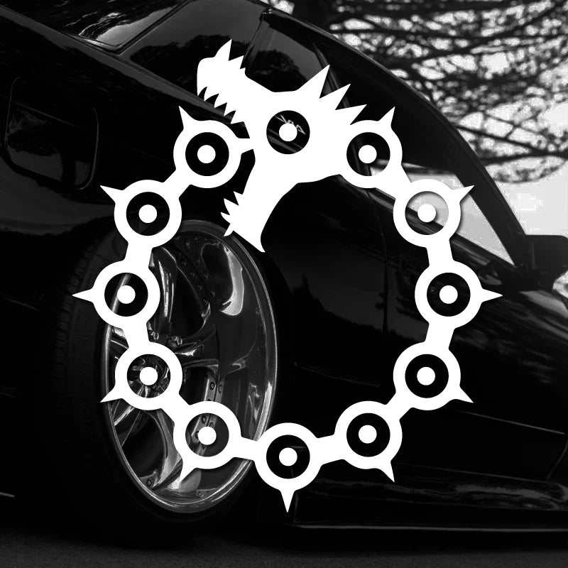 Dragon decals： Meliodas | Sin of Wrath | Seven Deadly Sins |for cartoon lovers&fans,high quality sticker for cars trucks &laptop (ONLINE ORDER ONLY)
