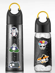 50/100pcs Cute Cartoon Animals Penguin Stickers Kids Toy Waterproof Graffiti For Laptop Water Bottle Phone Bicycle Car Decals (ONLINE ORDER ONLY)