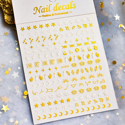 1PC Heart Love Design 3D Nail Art Sticker English Letter Self-Adhesive Slider Valentine's Day DIY Manicure Tips Accessories Tool (ONLINE ORDER ONLY)
