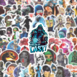 10/30/60PCS Mortal Kombat Graffiti Sticker Game Waterproof Decals DIY Skateboard Water Cup Suitcase Laptop Phone Bike Kids Toy (ONLINE ORDER ONLY)