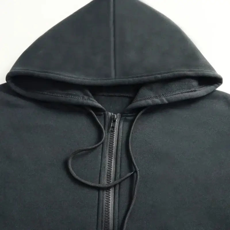 Overlord Horror Skull Hooded Shirt Harajuku Zip Up (ONLINE ORDER ONLY)