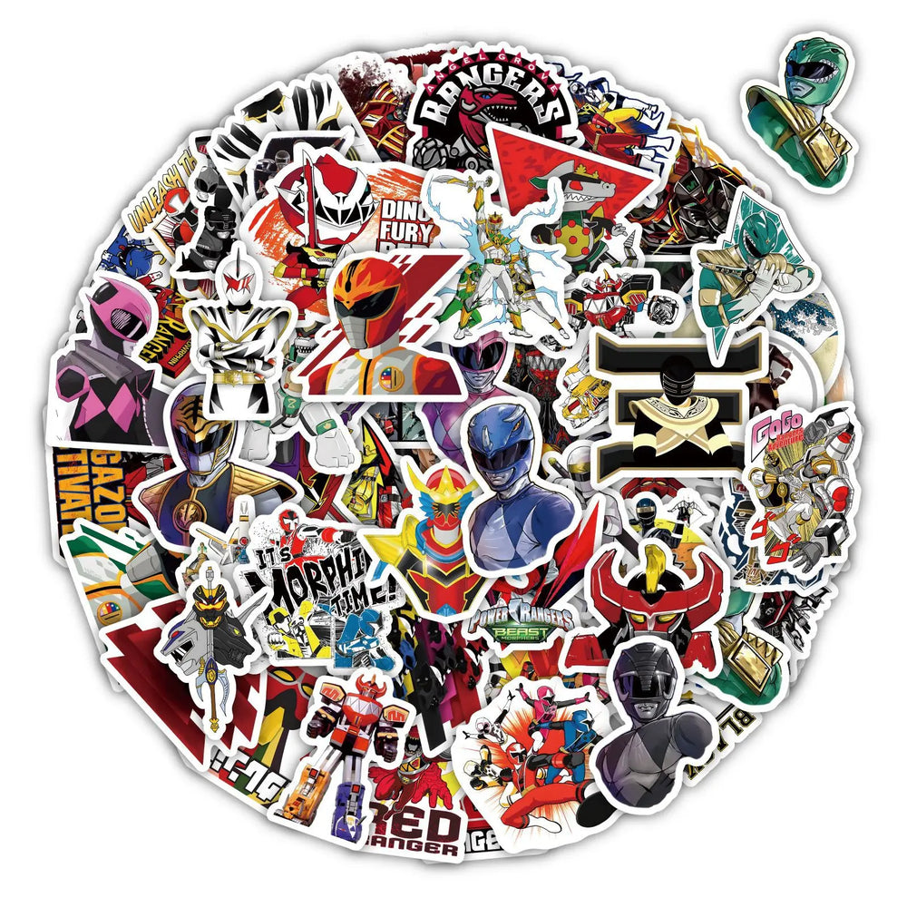60pcs Power Rangers Sticker Pack (Online Order Only)