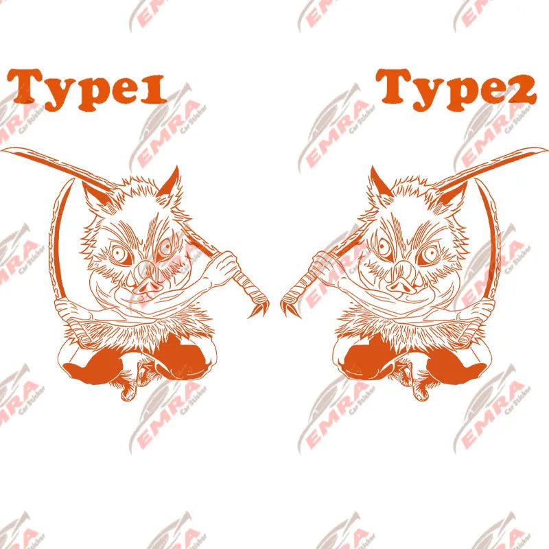 Big Anime For Car Sticker Whole Body Car Customization For Side Decorate Exterior Accessories Waterproof PVC Vinyl Decals (ONLINE ORDER ONLY)