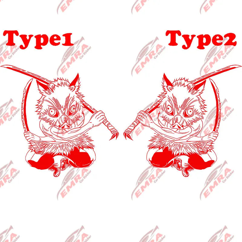 Big Anime For Car Sticker Whole Body Car Customization For Side Decorate Exterior Accessories Waterproof PVC Vinyl Decals (ONLINE ORDER ONLY)