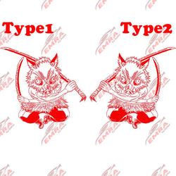 Big Anime For Car Sticker Whole Body Car Customization For Side Decorate Exterior Accessories Waterproof PVC Vinyl Decals (ONLINE ORDER ONLY)