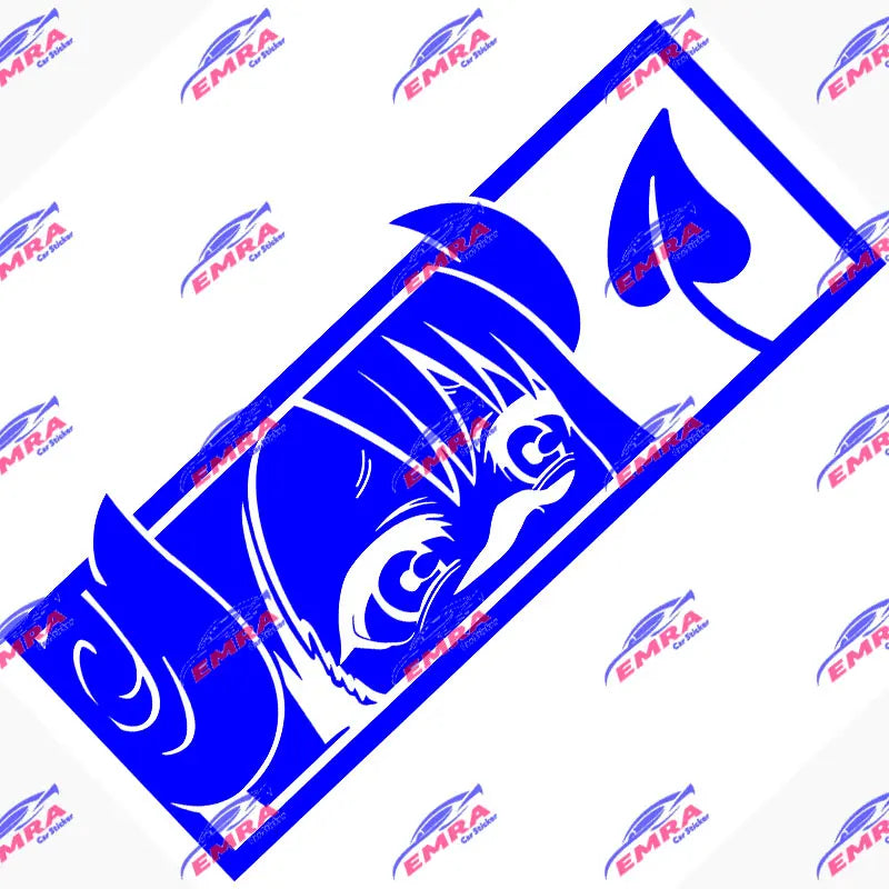 Anime Sticker For Car Stickers Die Cutting PVC Vinyl Decal Demon Girl Window Bumper Decoration External Accessories (ONLINE ORDER ONLY)