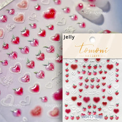 Colorful Swimsuit Bikini Fresh String Bag Vegetables Fruits Summer Beach Underwear Sunscreen Nail Art Stickers Manicure Decals (ONLINE ORDER ONLY)