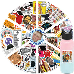50pcs I Think You Should Leave Stickers Waterproof Stickers Decals For Car Motorcycle Laptop Luggage Water Bottle Decor (ONLINE ORDER ONLY)