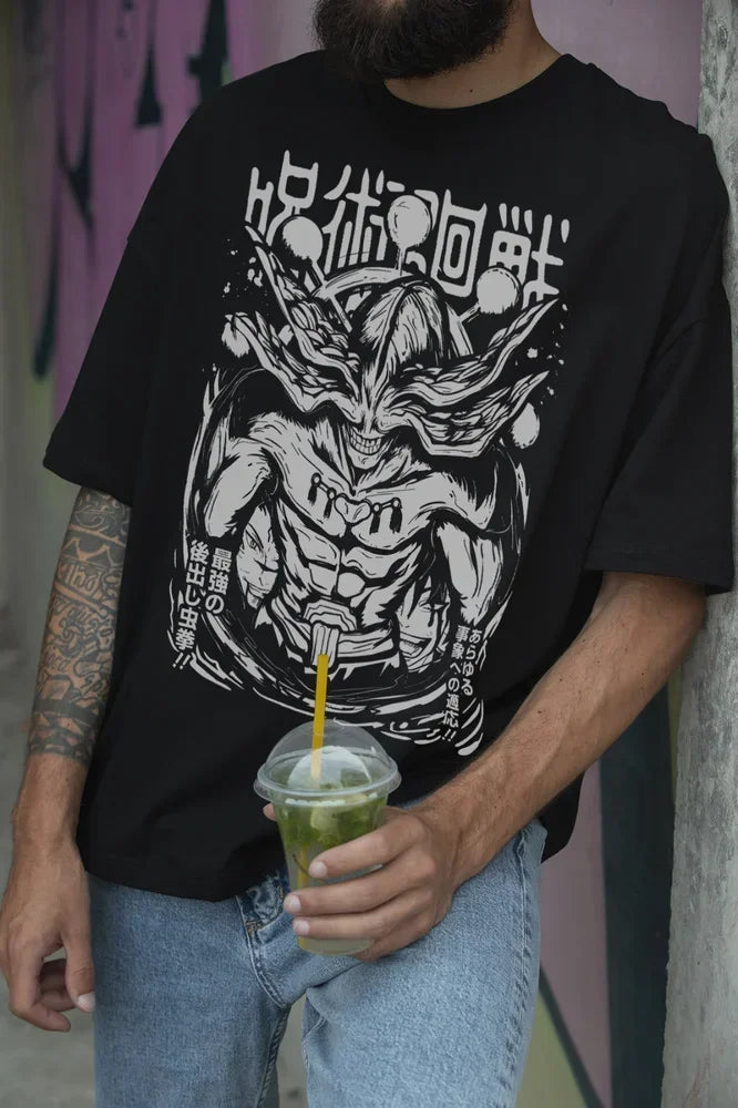 Mahoraga T-shirt Jujutsu Kaisen Gojo Megumi Soft Tee (ONLINE ORDER ONLY)