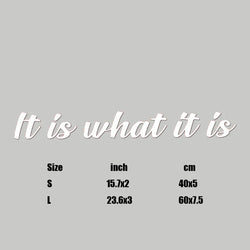 “It is what it is”Premium Quality Side Windshield Banner Decal Sticker  Enhance Your Car's Style and Visibility with the decals (ONLINE ORDER ONLY)