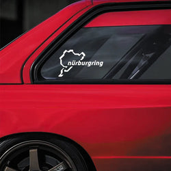 MAP "nurburgring" stickers,High Quality And Durable Automobiles Exterior Accessories Self-adhesive Decals (ONLINE ORDER ONLY)