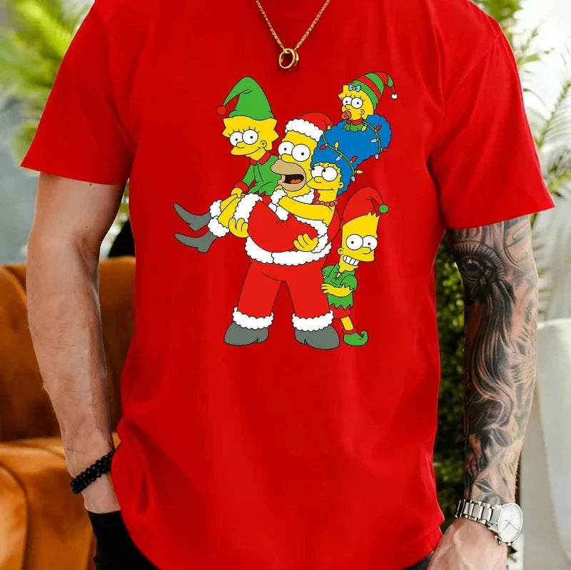 Simpsons Christmas T-Shirt (ONLINE ORDER ONLY)