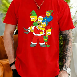 Simpsons Christmas T-Shirt (ONLINE ORDER ONLY)