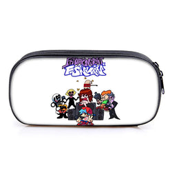 Children Friday Night Funkin Pencil Box Boys Girls Kids Anime Pencil Case Students Cartoon Pen Bags Teenagers Stationery Bags (Online Order Only)