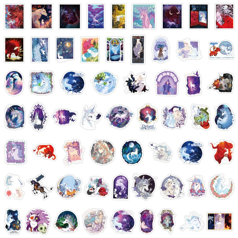 10/30/60PCS The Last Unicorn Sticker Packs (Online Order Only)