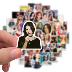 Lana Del Rey Stickers 10/30/50PCS Waterproof Decals for Guitar Phone Skateboard Scrapbook (Online Order Only)