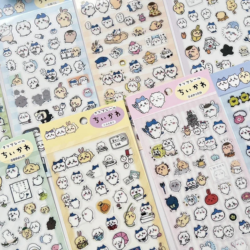 1Pc New Cute Cartoon Sticker Kids Toy DIY Material Decoration Stationery Stickers Idol Card Deco Scrapbook (ONLINE ORDER ONLY)